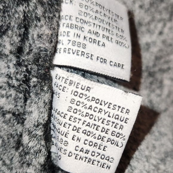 Anne Klein Black Coat with Faux Fur Lining - Gorgeous Coat! - Picture 7 of 9